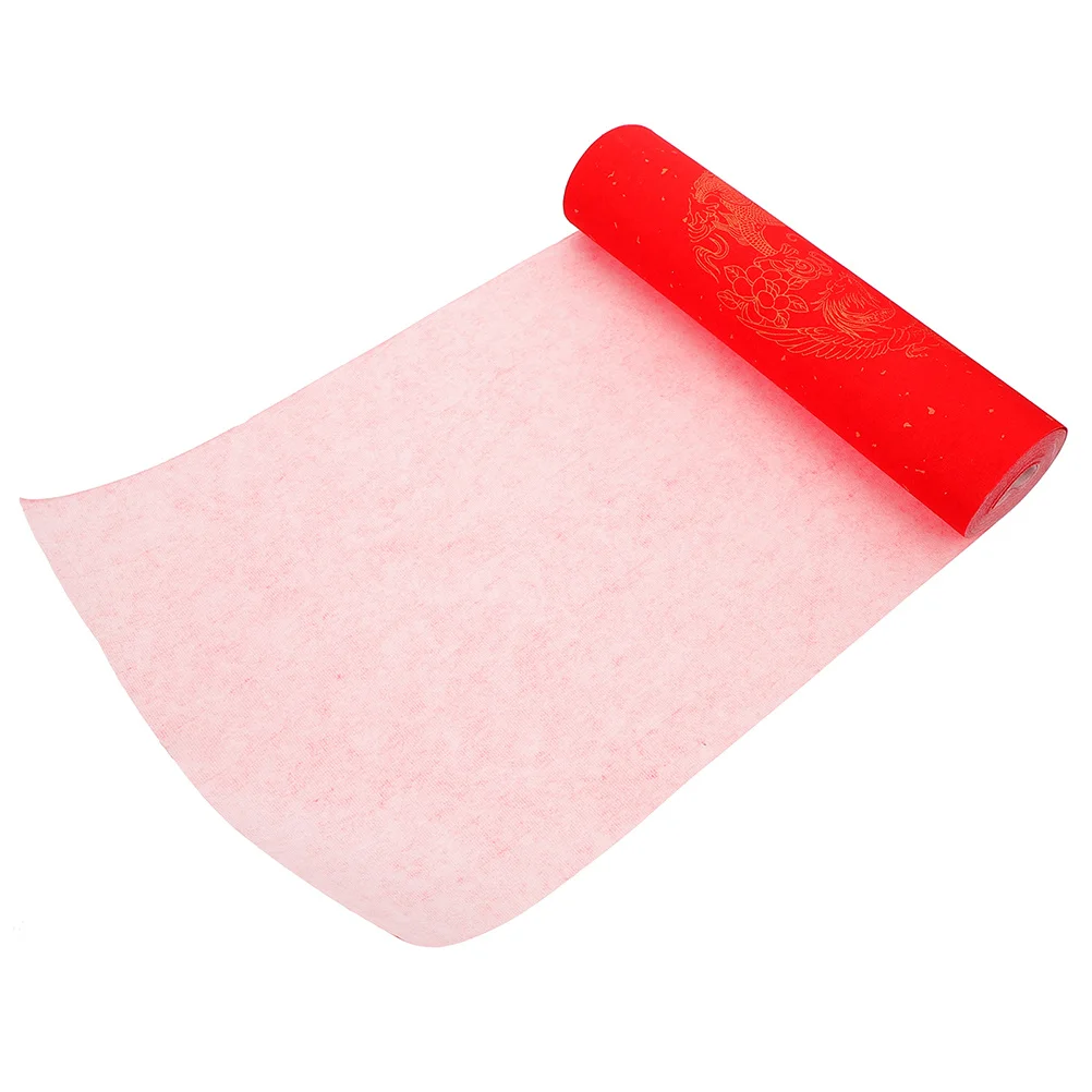 

Calligraphy Paper Rice Couplet Chinese and Painting Stationery Supplies Portable Red