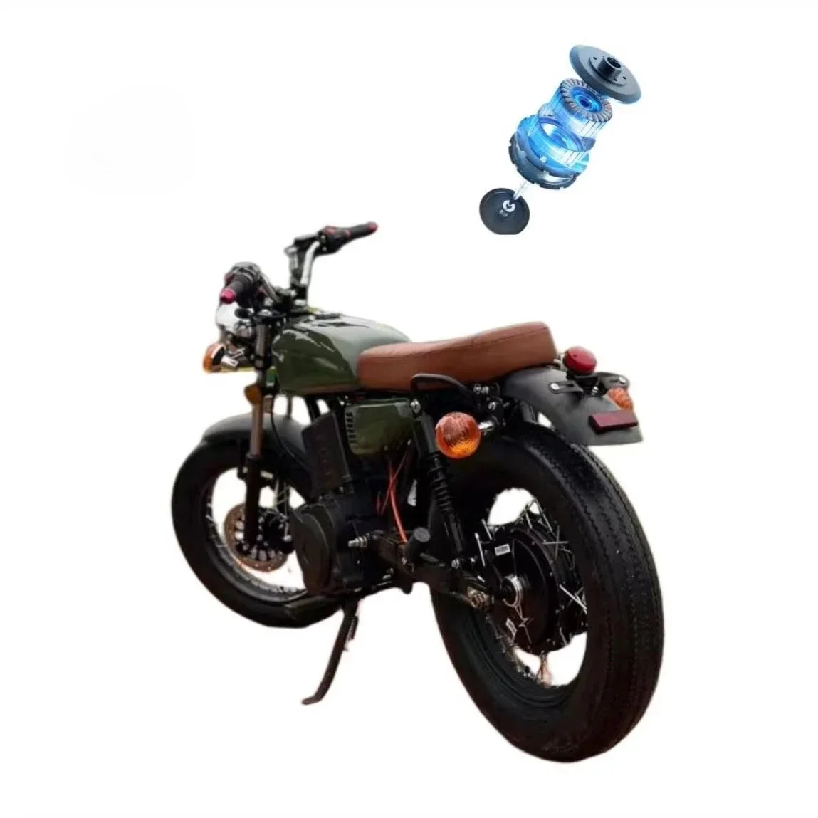 SXLL Retro popular Wuxi electric motorcycle 15kW commercial four-wheel electric motorcycle