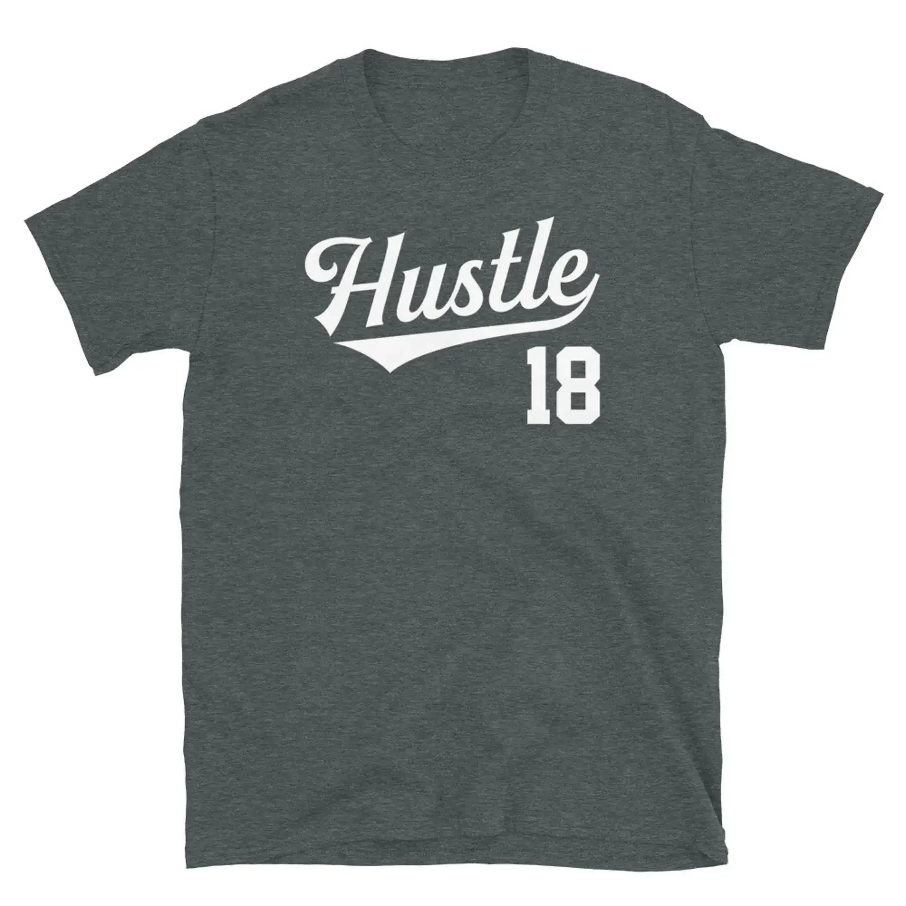 Hustle 18 Entrepreneur Success Baseball Jersey Short Sleeve Unisex T Shirt