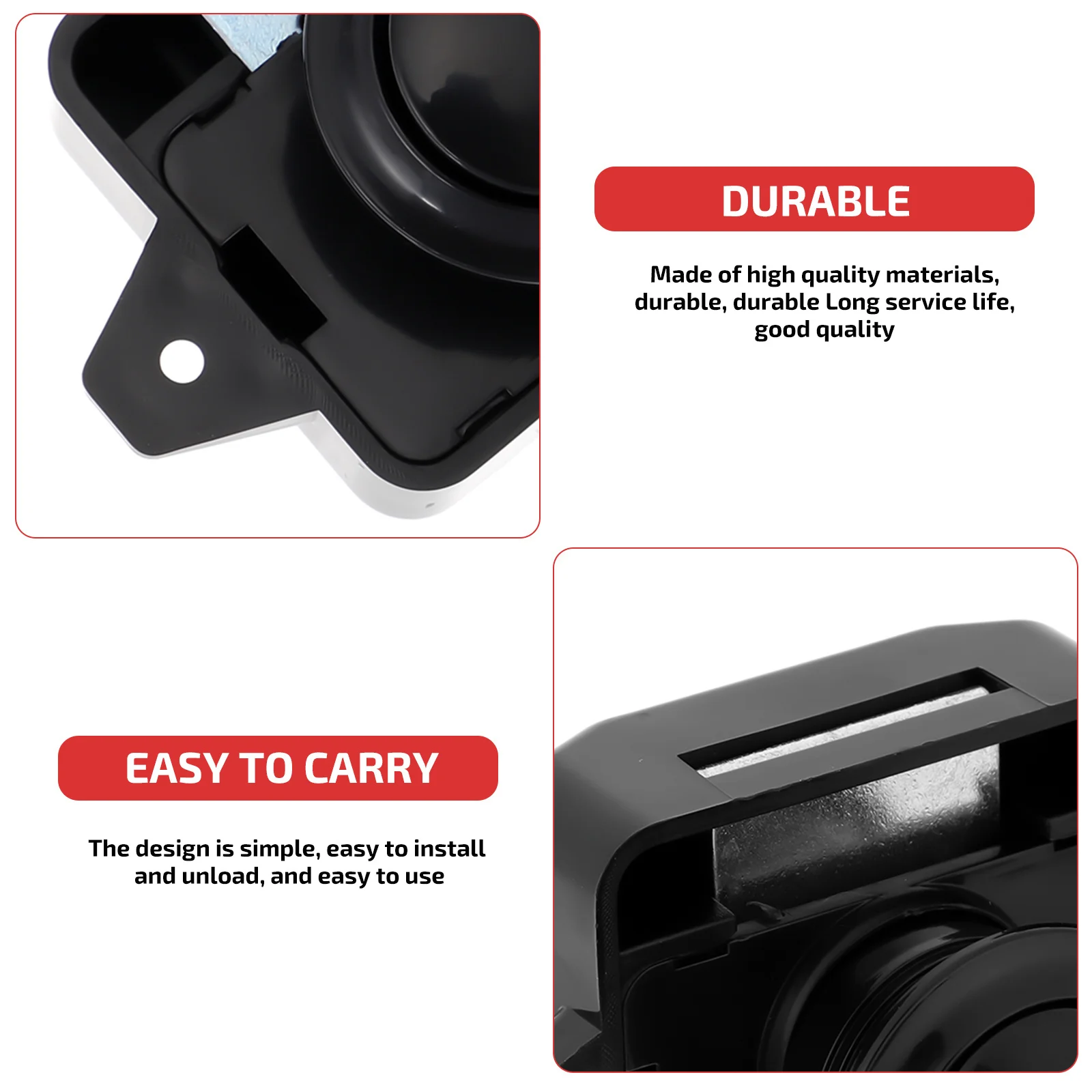 

5Pcs Push Button Locks Simple Design Door Knob Latch for Van Rv Cabinet Furniture Stable Heavy Duty Catch Bolt