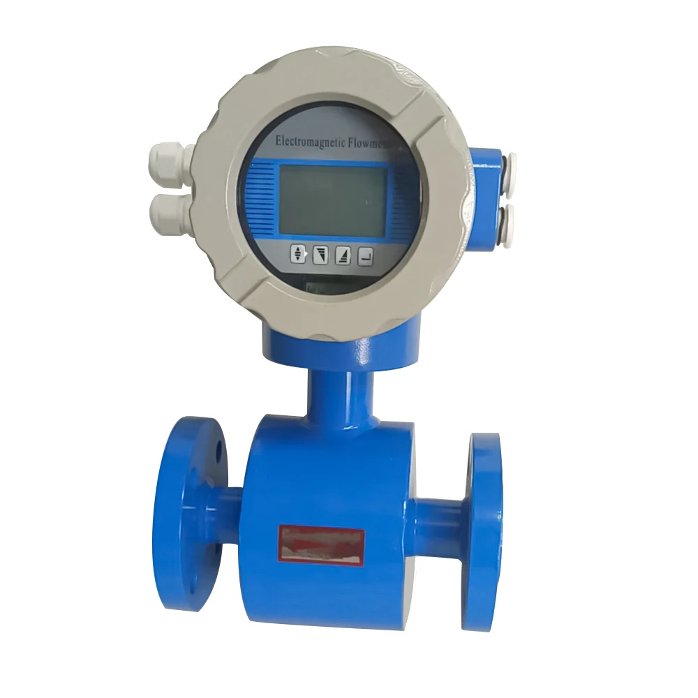 Water Flow Meter 0~30m3/h Sensor Diameter DN10~ DN600 Accuracy 1.0% or 0.5%(Optional) Digital Liquid Electromagnetic Flowmeter