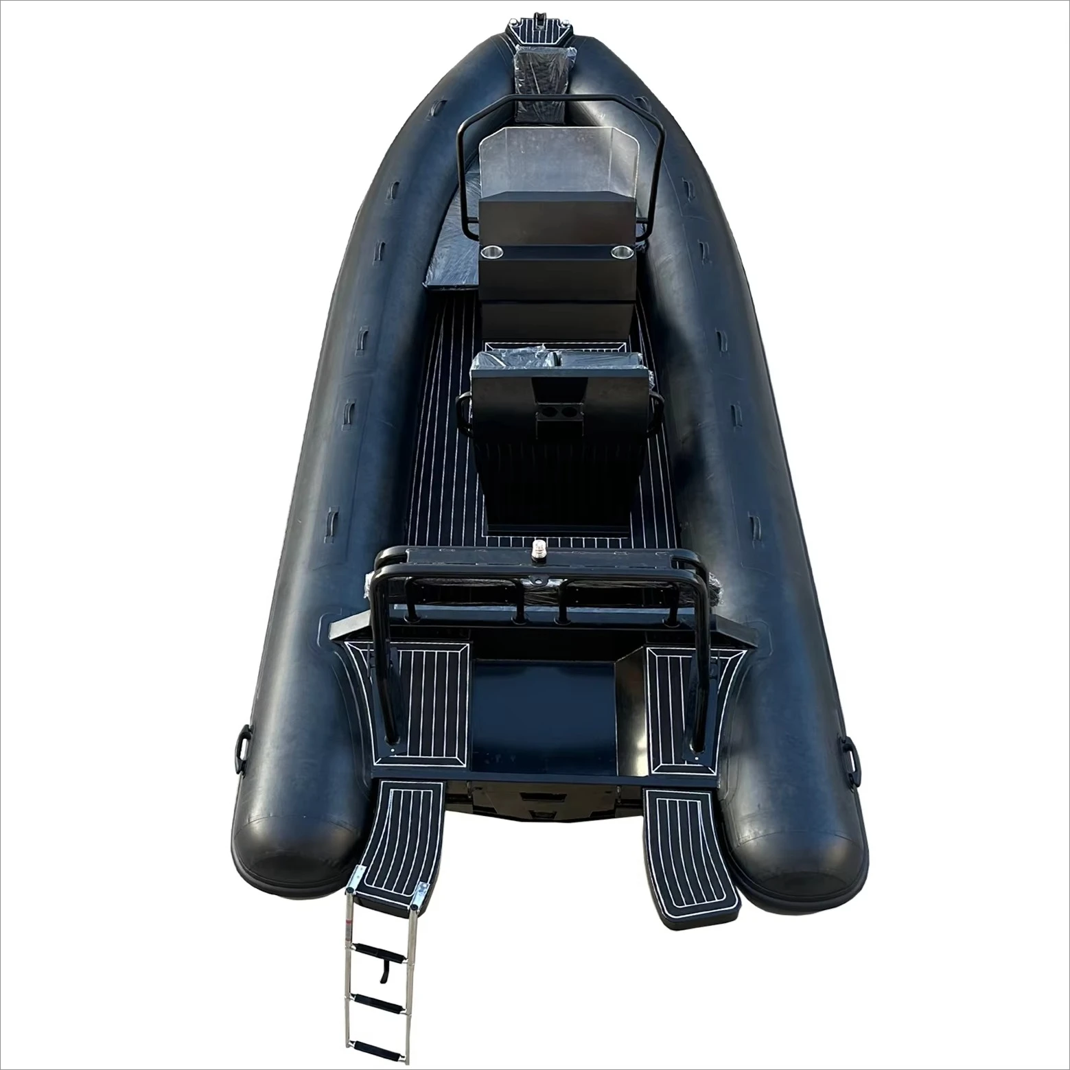 Sport Aluminum 20ft Ocean Master Aluminum Rhib600 PVC/Hypalon Orca Inflatable Boats