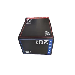 Soft plymetric box gym fitness jumping box 3 in 1 soft Plyo box