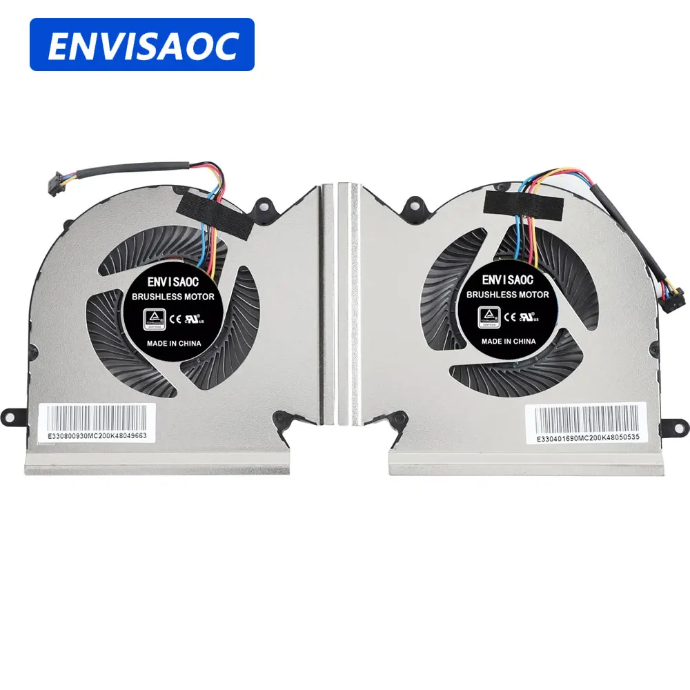 OEM For MSI Raider GE66 Vector GP66 MS-1541 MS-1542 MS-1543 Laptop CPU GPU Cooling Fan Heatsink Fans Cooler N440 N453 N441 N454
