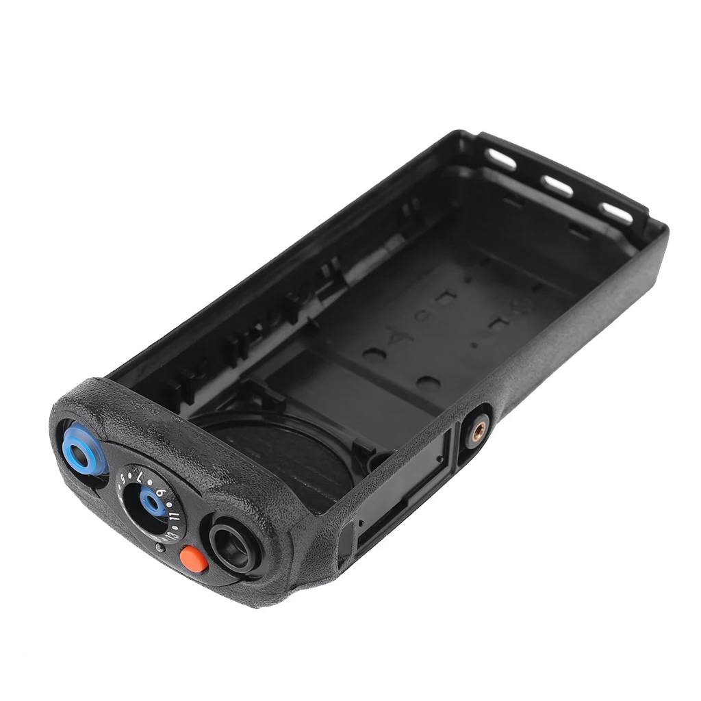 Caso preto para casca frontal, tampa protetora contra poeira para motorola gp328 pro5150 gp340, acessórios de rádio, download gratuito