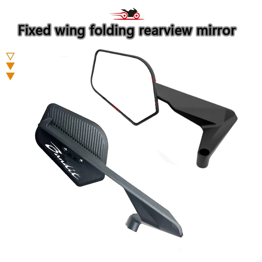 New Rearview Mirror Motorcycle For SUZUKI Bandit GSF 250 400 600 650 650S 1200 1250 S 600S Wind Wing Adjustable Rearview Mirror