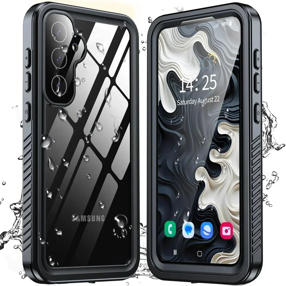 

IP68 Waterproof Case For Samsung Galaxy S24 S23 S22 S21 S20 S10 S9 Plus Ultra FE For A54 5G Note 20 Swimming Phone Luxury Cover