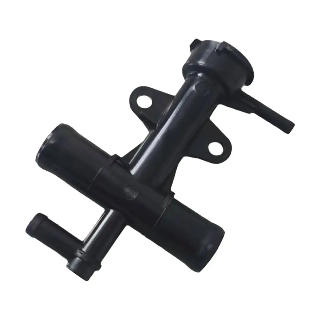 Engine Radiator Coolant Filler Neck 21418-3AB3A Fit For Nissan Versa March Note 1.6L 2014-2019 Black