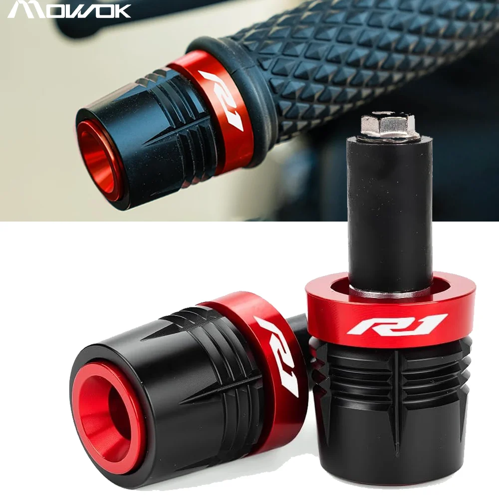 Для Yamaha R1 R3 R6 R7 R15 R125 R25 YZF YZFR1 YZFR3 YZFR6 YZFR7 Аксессуары для руля мотоцикла, ручка, крышка, торцевая заглушка