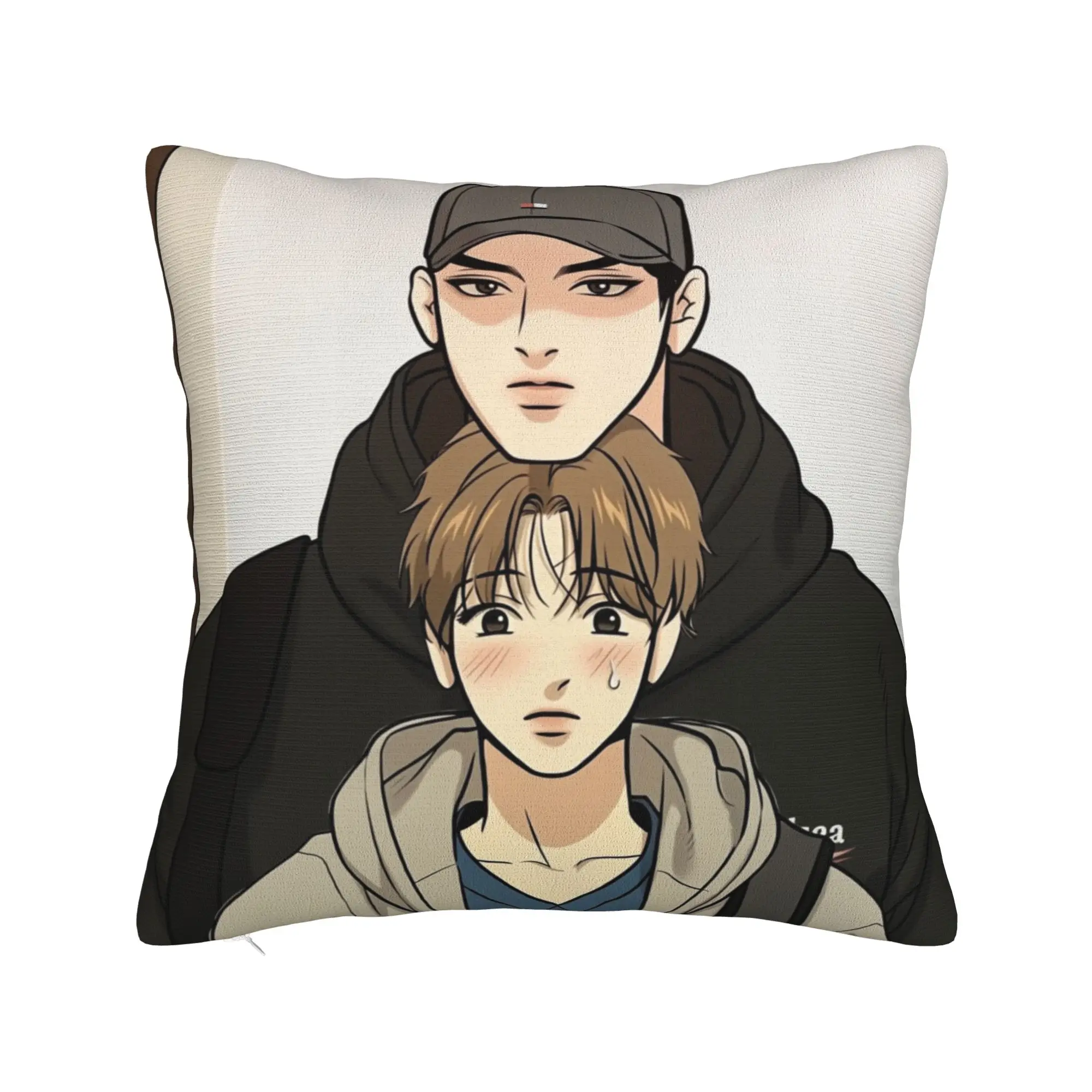 Pillow Cover Bl Manhwa Jinx Joo Jaekyung   Design Cushion Cover  Cute Funny Pillow Case For Sofa Home Decorative Pillowcases