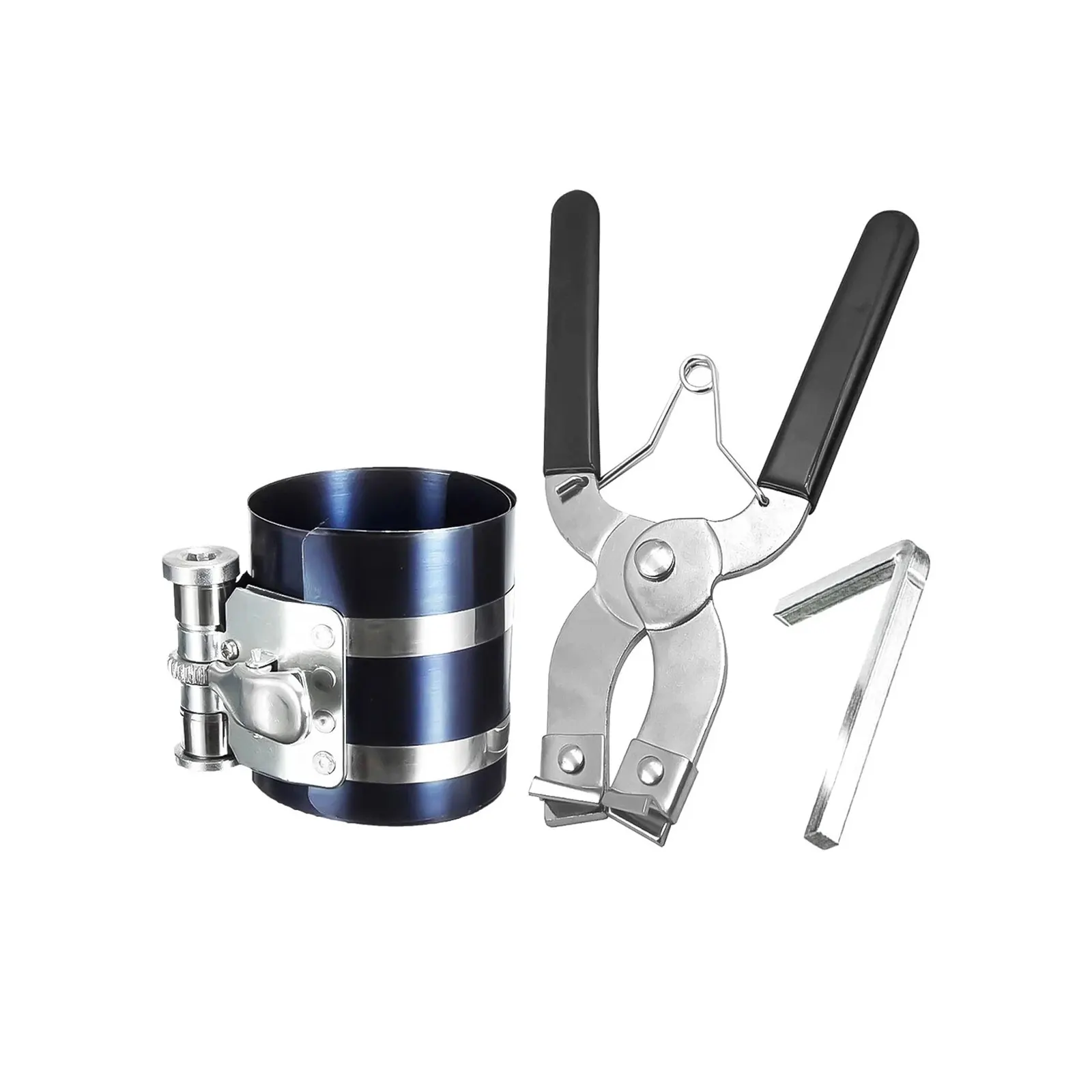 

Инструмент для быстрой снятии поршневых колец двигателя 53-175 мм, сжиматель с храповым механизмом, профессиональный инструмент для авторемонта автомобилей и грузовиков