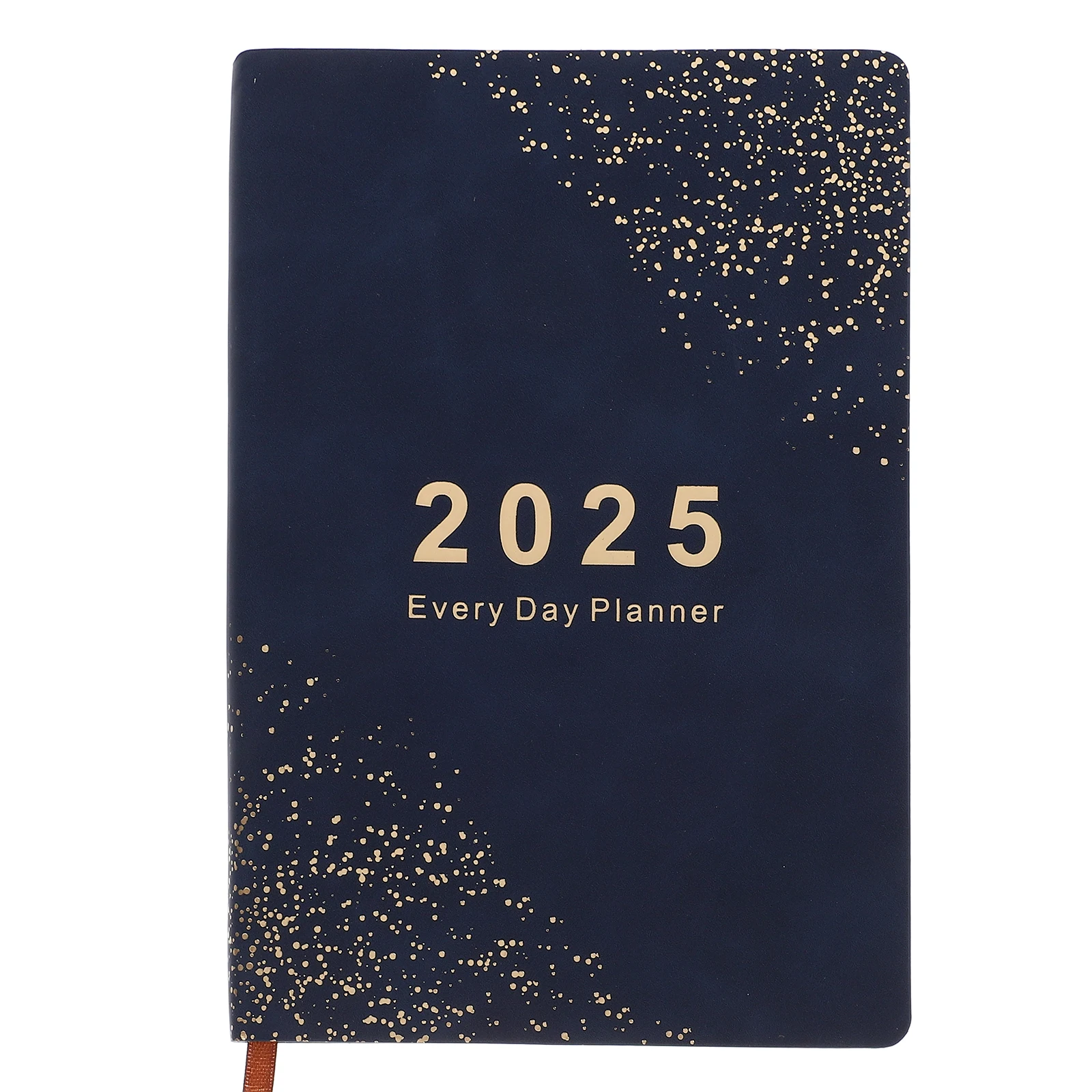 

1pc English Notebook Daily Planner 2024 Academic Agenda Writing Book Household Organizer Portable Journal With Good Texture For