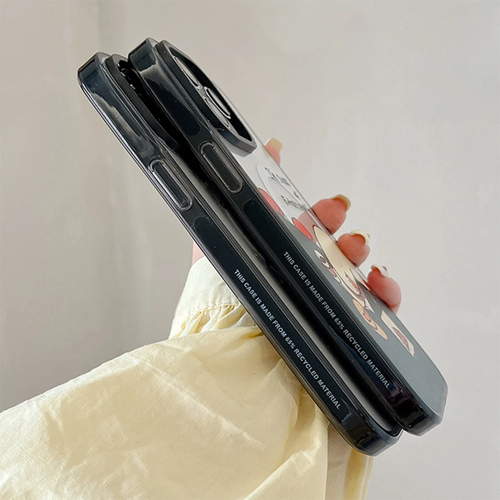 Акриловый чехол MagSafe с милым мультяшным декадентским утенком для iPhone 17, 16, 15, 14, 13, 12, 12 Pro, противоударный чехол с магнитной беспроводной зарядкой