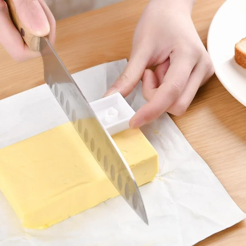 Handy Solid Butter Spreader Holders Sticks Plastic Storage Box Small Kitchen Baking Tools Container Cheese Keeper Case