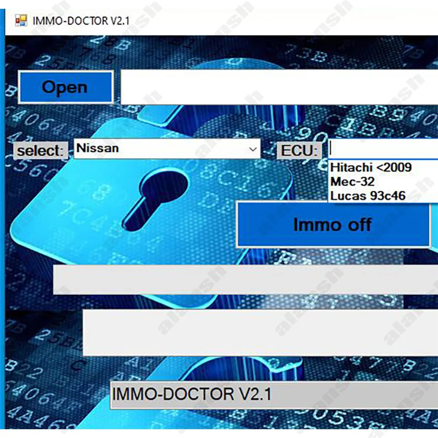 2023 IMMO DOCTOR V2.1 MULTI BRAND Immo Off Immo Delete Software for ME17 MH72 MH83 MH82 MEG17 MED17 EDC17