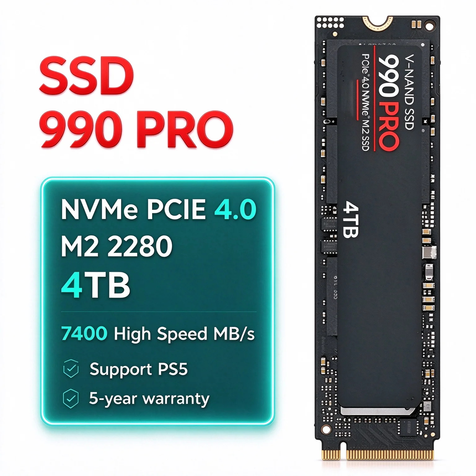 Samsung Ssd 990 Pro - SAMSUNG 990 PRO M.2 2280 NVMe