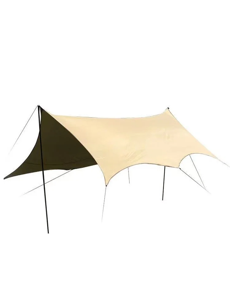 Sunshade canopy car silver glue portable beach thickened sun protection balcony vinyl tent tables and chairs rainproof picnic