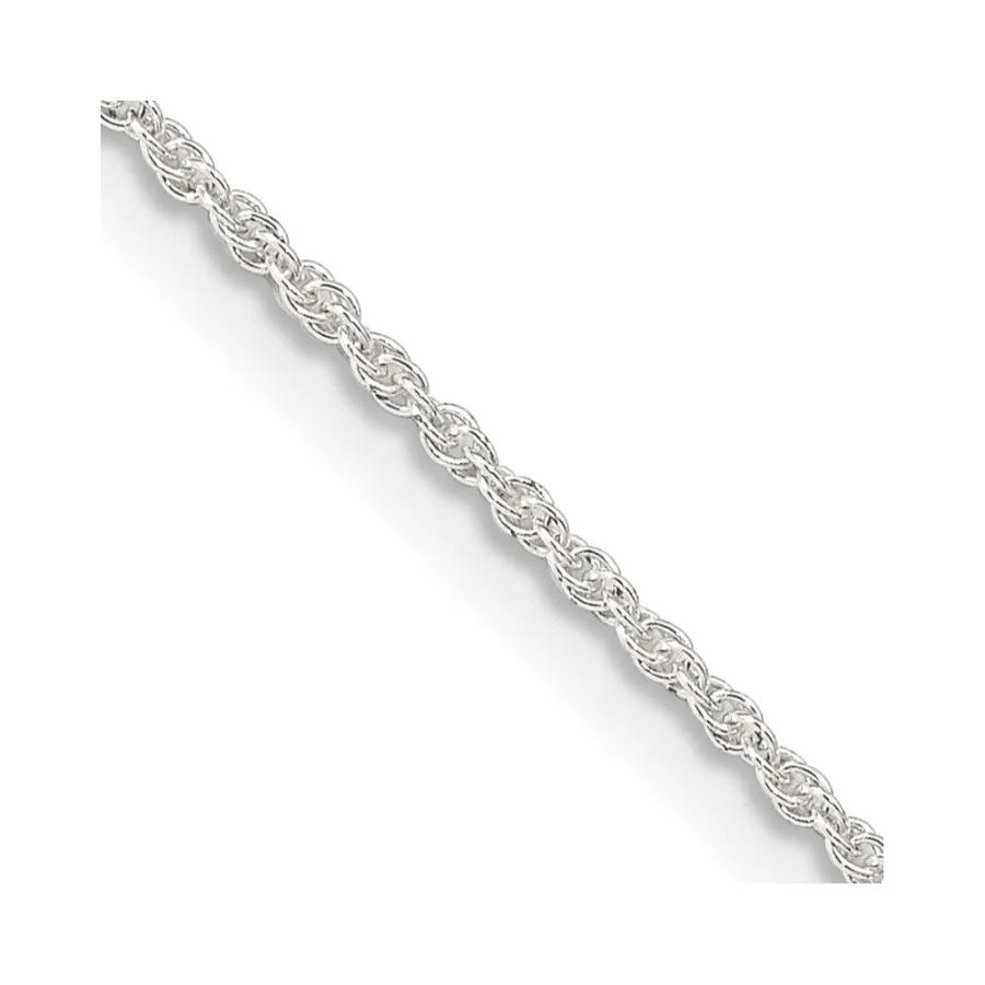 

Sterling Silver 1.3mm Loose Rope Chain