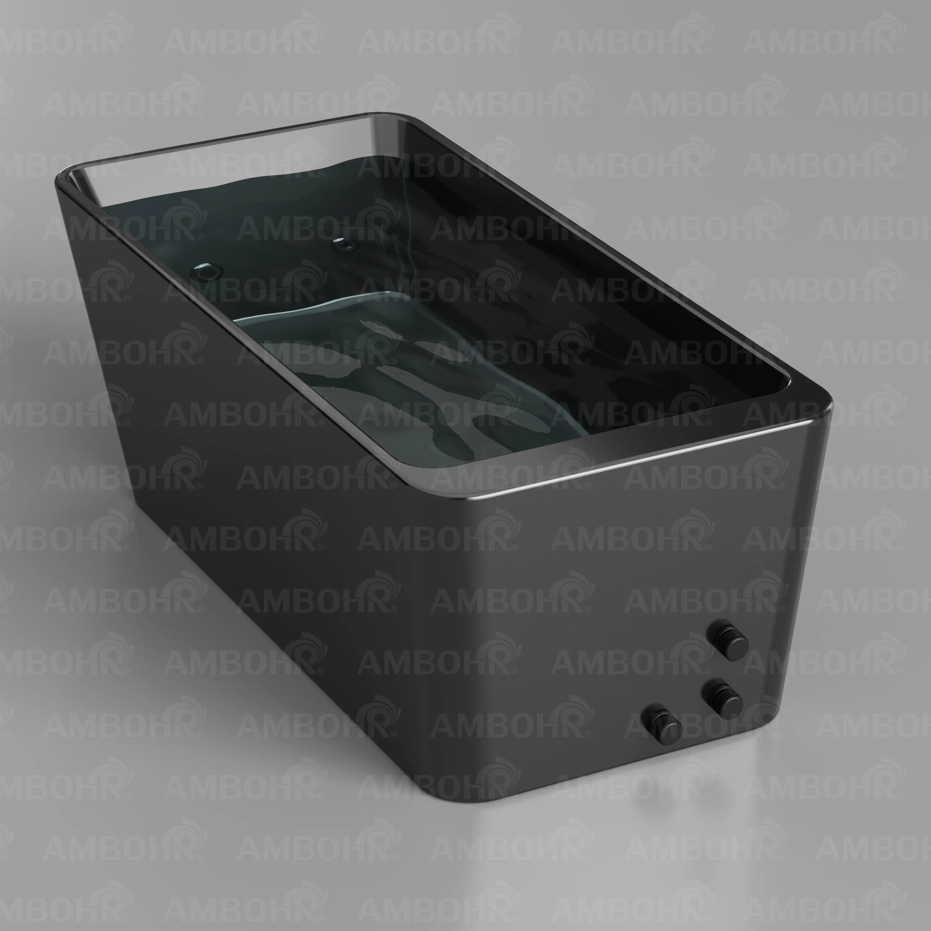 AMBOHR Sports Recovery Therapy Ice Bath Tub Wifi APP Control Acrylic Cold Plunge Bathing Athlete  Spa Massage Hot Tub Bathtub