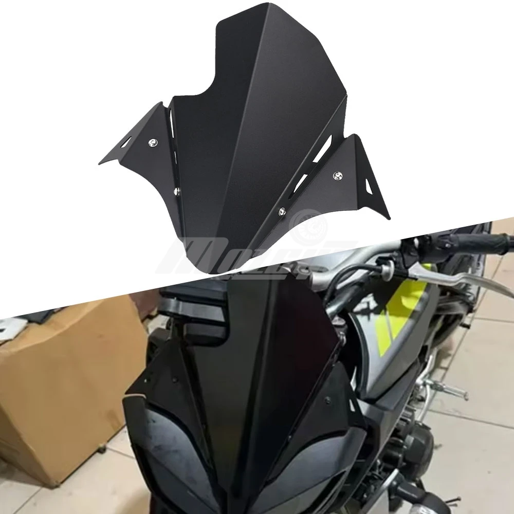 

2017 2018 2019 2020 Motorcycle Accessories Sport Screen Windshield Deflector Windscreen Airflow Wind FOR YAMAHA MT-09 MT 09 MT09