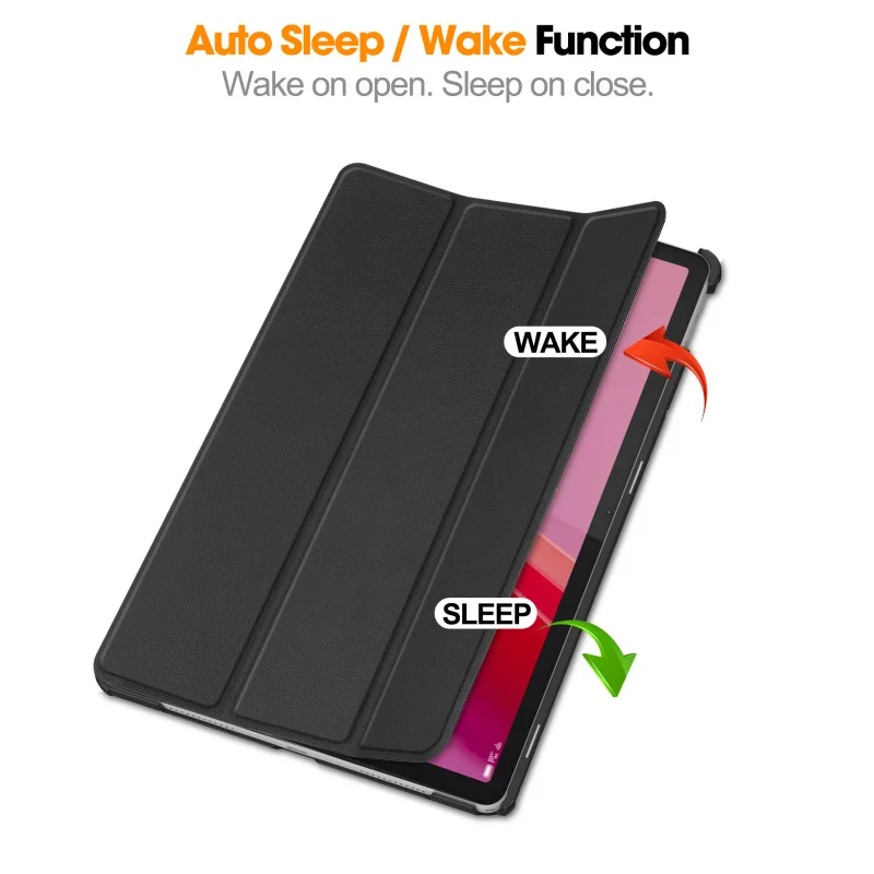 Tablet Case For Lenovo Tab M11 Xiaoxin Pad Flip Cover Tri-Fold Degree Anti-drop Protective Case