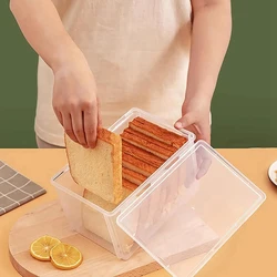 재사용 가능한 밀폐 빵 보관 용기, 빵 보관함, 로프 케이크 투명 빵 디펜서, 가장 신선한 빵통