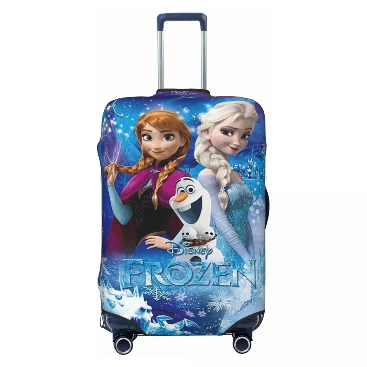 

Custom Frozen Princess Elsa Anna Luggage Cover Protector Cute Animated Travel Suitcase Protective Cover for 18-32 Inch