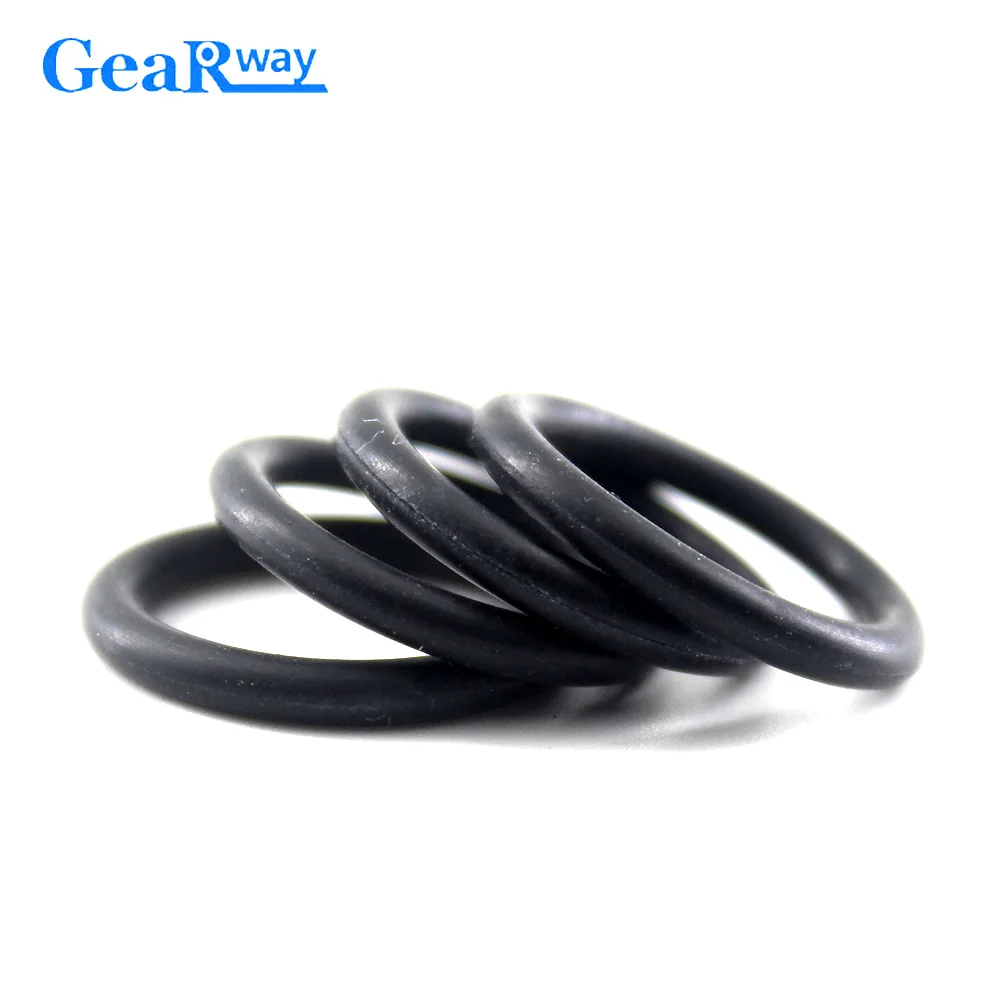 Black NBR 3.1mm CS O Ring Seal Gasket Oil Resistant O-ring Seal 9/10/11/12/15/18/20/24/25/28/30mm O Type Ring Sealing Gasket