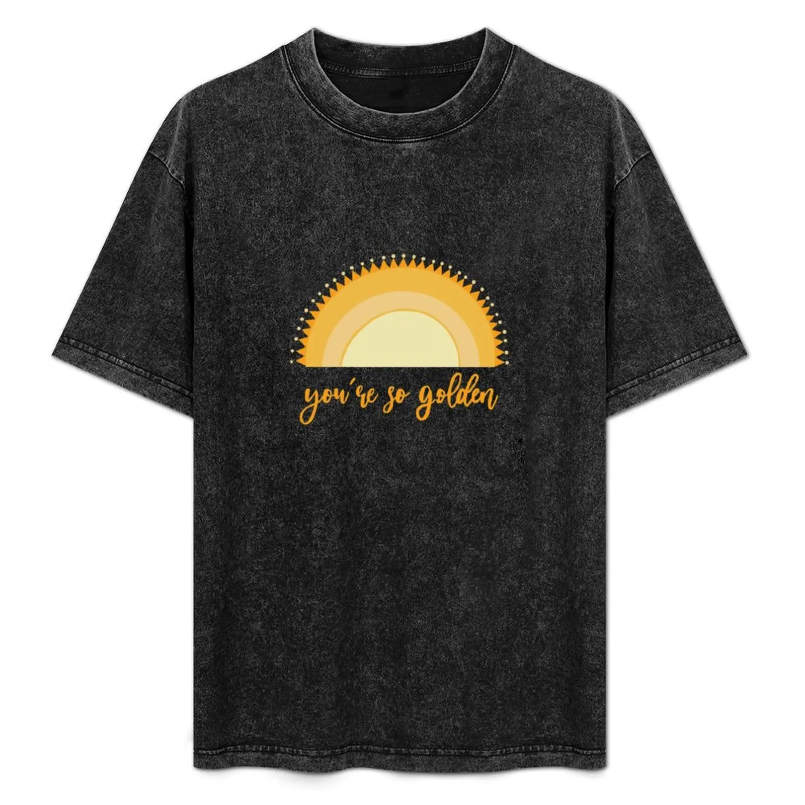 

you’re so golden T-Shirt anime stuff sweat summer top t shirts for men cotton