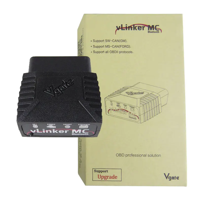 Vgate vLinker MC V2.2 Bluetooth 3.0 ELM327 Cars OBD2 Scanner OBD 2 BimmerCode FordFORScan Auto Code Readers Diagnostic Tools