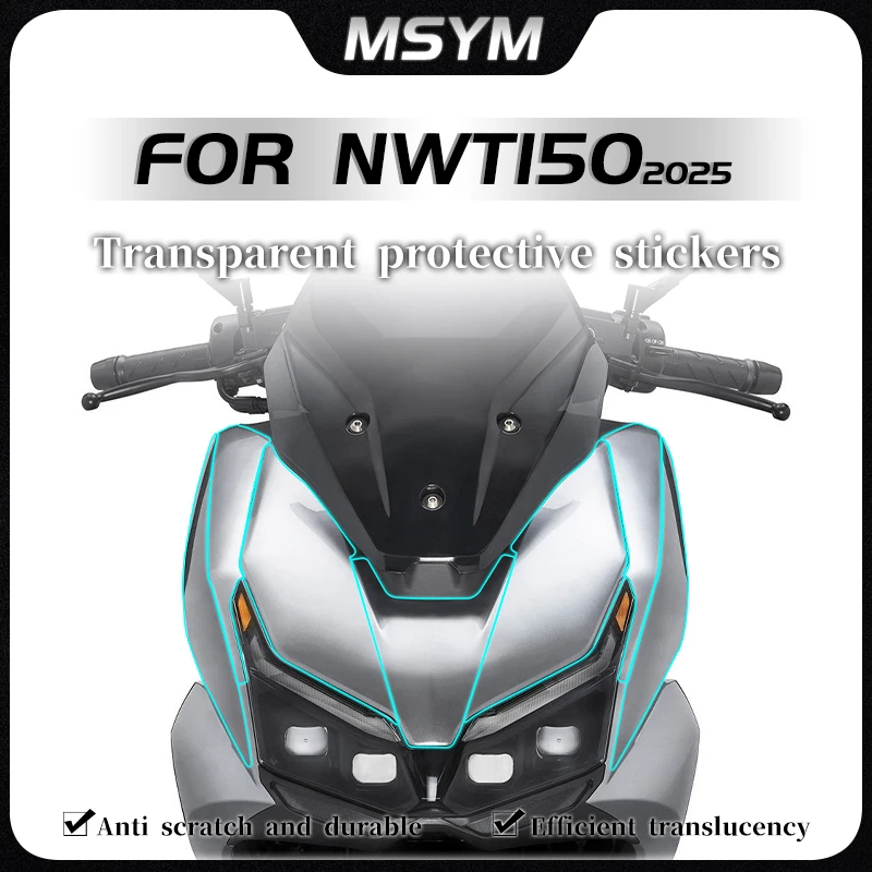 

For HONDA NWT150 NWT 150 nwt150 2025 Invisible car cover transparent film sticker body protection modification accessories
