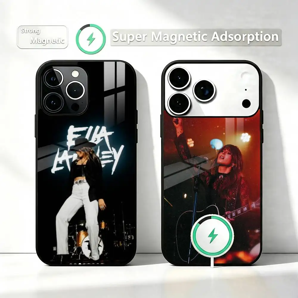 E-Ella Langley  Phone Case For iPhone17,16,15,14,13,12,11 Plus,Pro Allows magnetic wireless charging