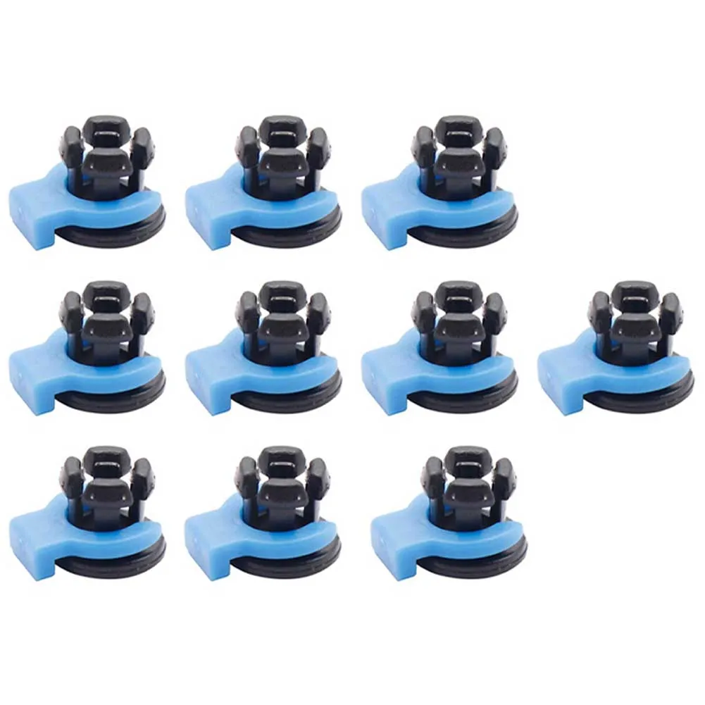 Extruder Head Embedded Clamp Coupling Fixture for 3D Printer with ABS Tube Claw Buckle Designed for 4MM PTFE Tubing Connection
