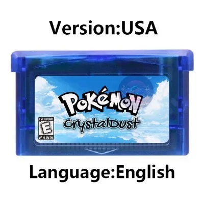 GBA Game Cartridge Pokemon Series Crown Flory Sky Unbound Quetzal geglazuurde Gaia Emerald Legacy videogameconsolekaart
