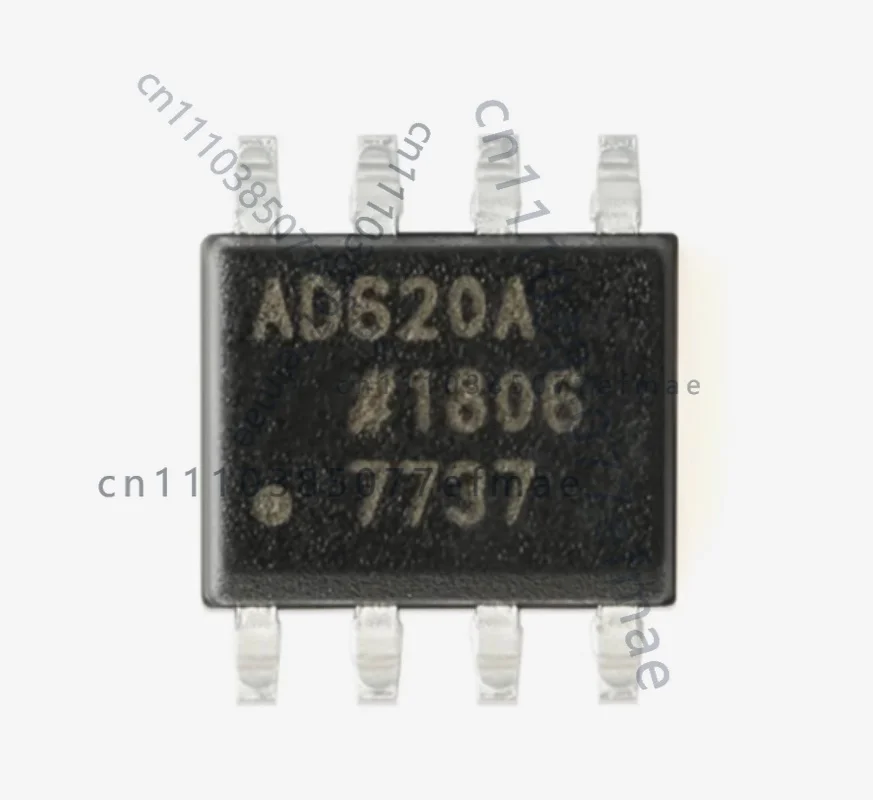 For Instrument Amplifier IC AD620AR AD620ARZ AD620A AD620 SOP-8 SMD New Original Electronic Components 100PCS