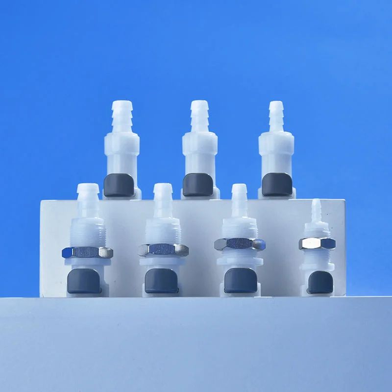 Chemical Resistant POM Quick Disconnect Coupling for Lab Analysis & Industrial Fluid Transfer Systems