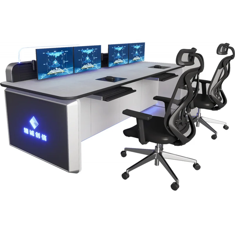 custom.Customized Size Call Center Workstation China Designed Security Monitoring Control Room Console Office Desks