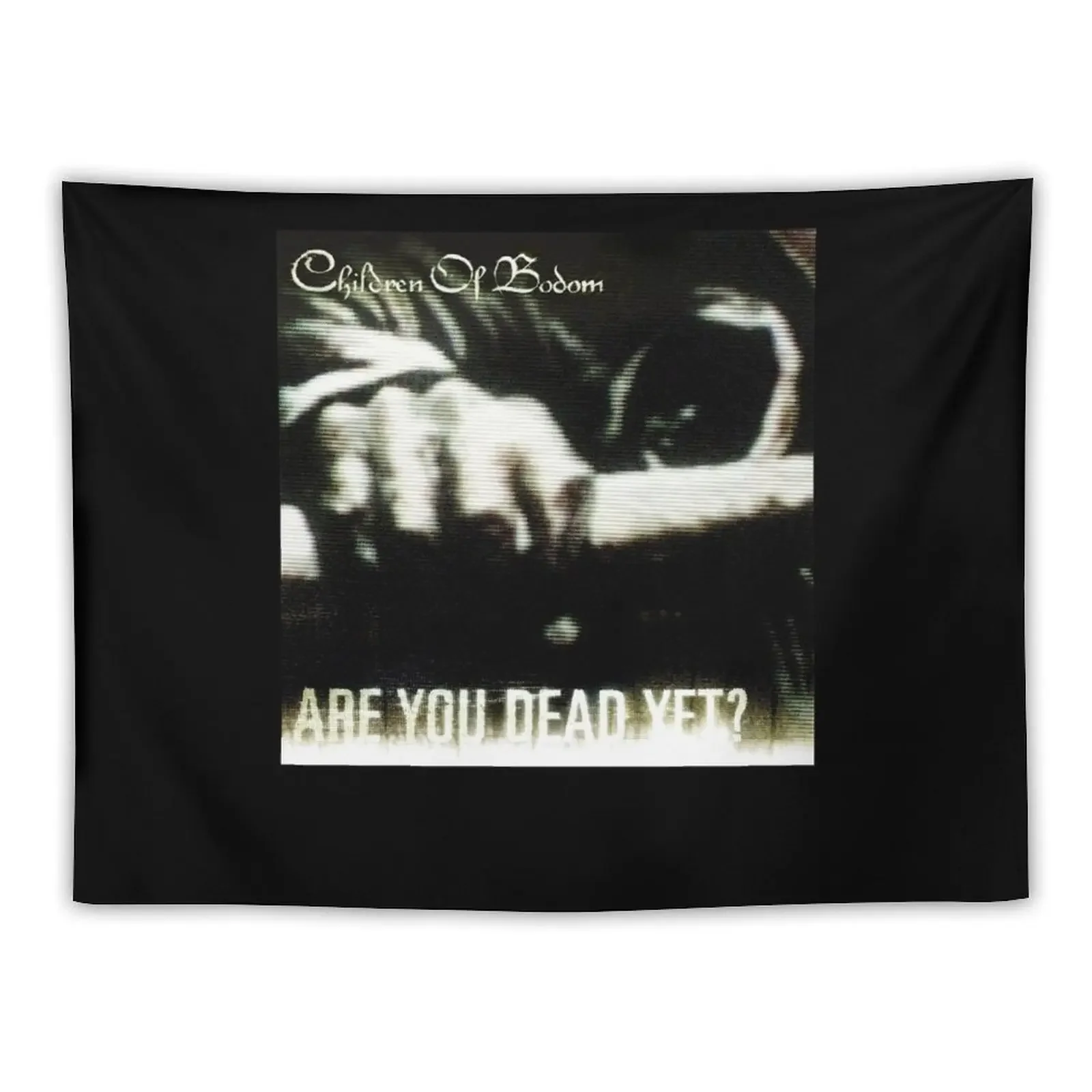 

Children Of Bodom Are You Dead Yet Album Cover Tapestry Aesthetic Room Decoration On The Wall Wall Coverings Custom Tapestry