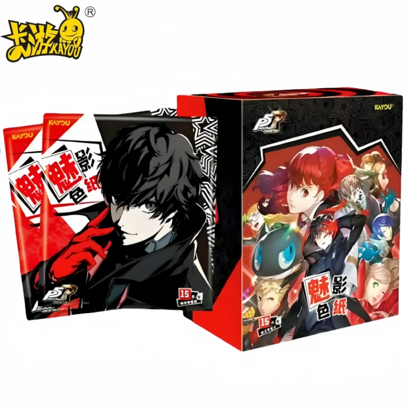 

Kayou Persona 3, перезагрузка, цветная бумага с тенью Луны, коллекционная карта Phantom Box, игровая периферия, подарок на день рождения, новые горячие продажи