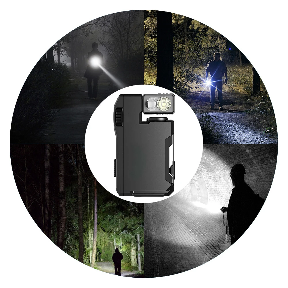 

Portable Flat Pocket Flashlight Magnetic Keychain Flashlight Small Flashlight for Outdoor Home Emergencies