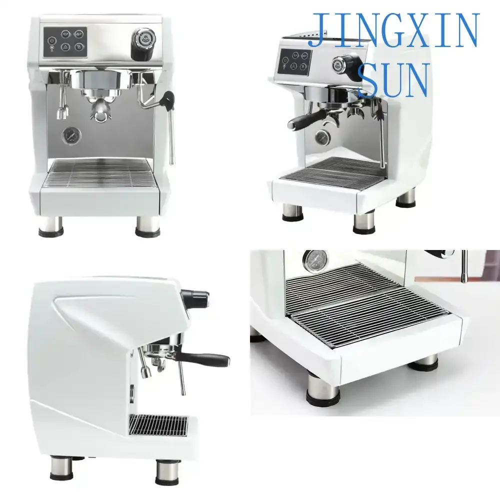 15 Bar Single Group Espresso Machine for CRM3200D Professional Coffee Maker for Commercial Use White Coffee Equipment for