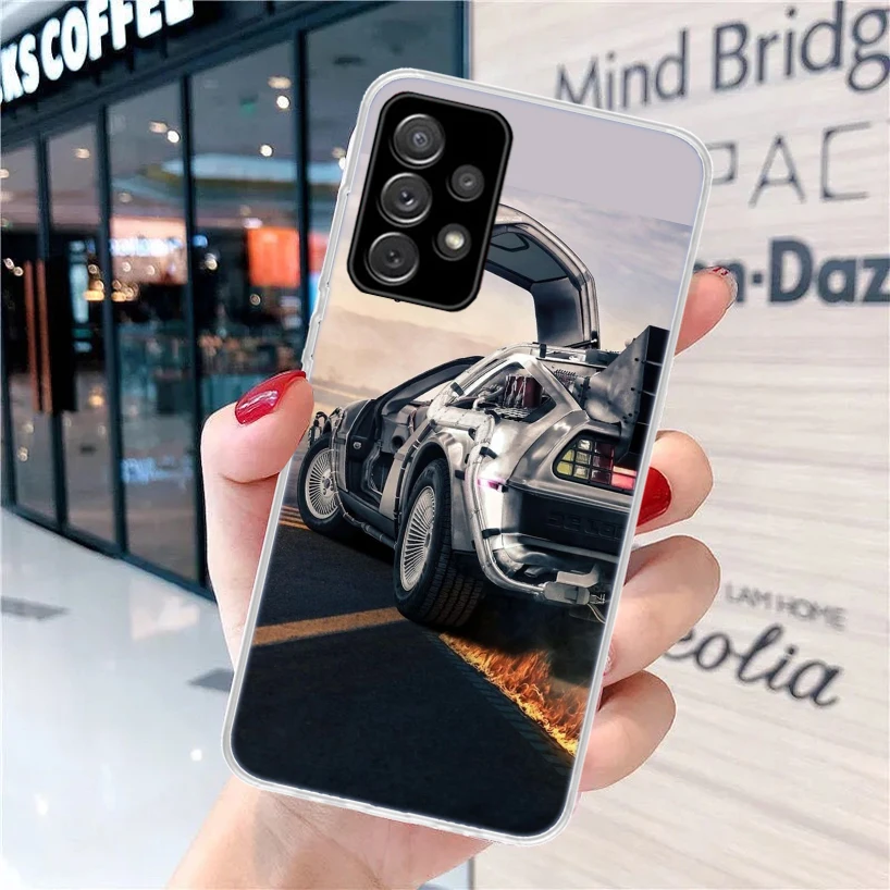 Back To The Future TV Soft Phone Case for Samsung Galaxy A51 A50S A41 A31 A21S A11 A71 A70 A40 A30S A20E A10 A6 A7 A8 + A9 Cover