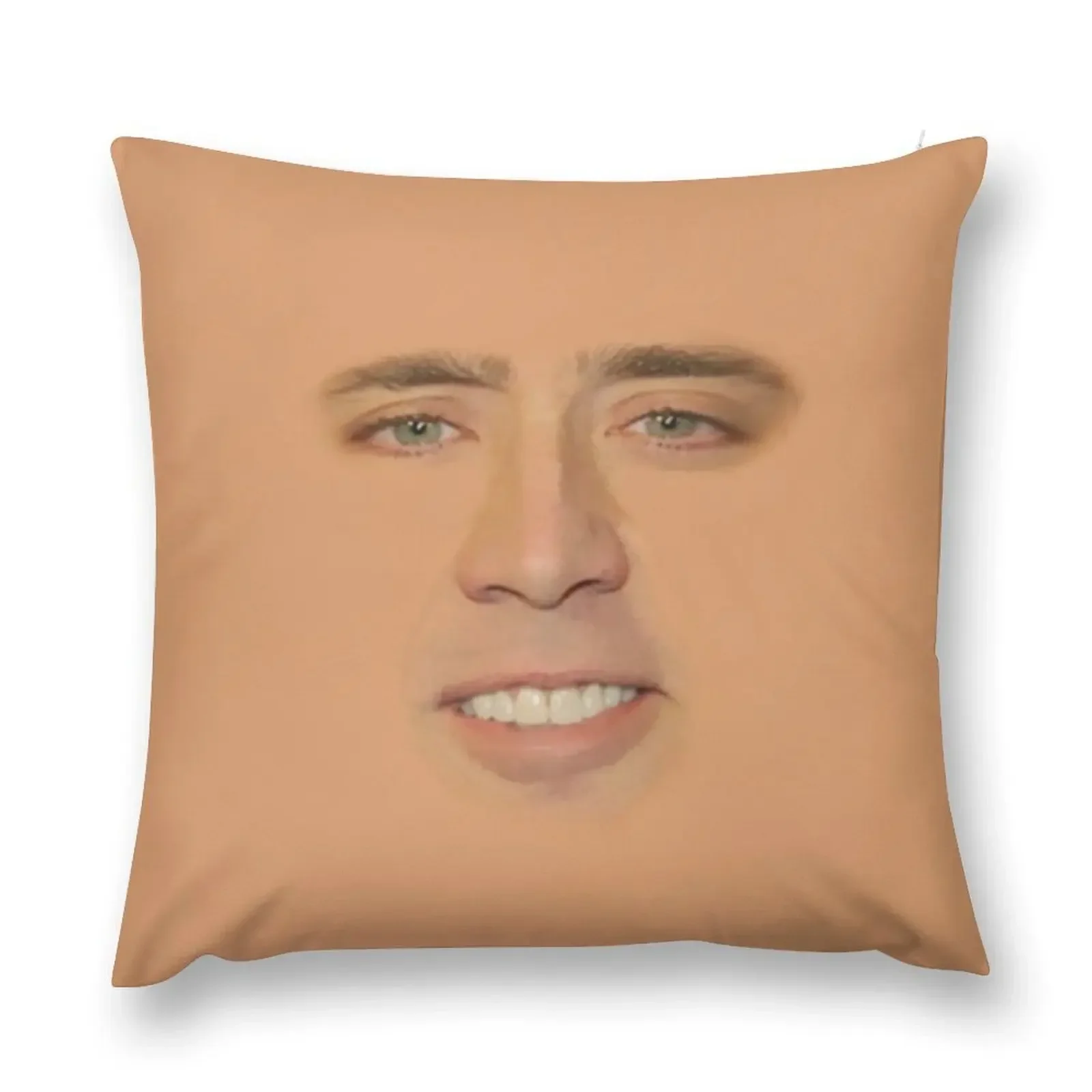 

Nicolas Cage Full Face Throw Pillow Sofas Covers Custom Cushion Photo Custom Cushion pillow