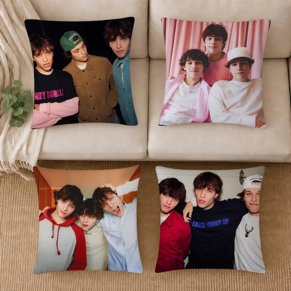 Fashion S-Sturniolo T-Triplets American Cushion Cover Soft Pillowcase Double Sided Sofa Home Living Room Decor Bed Hogar Gift
