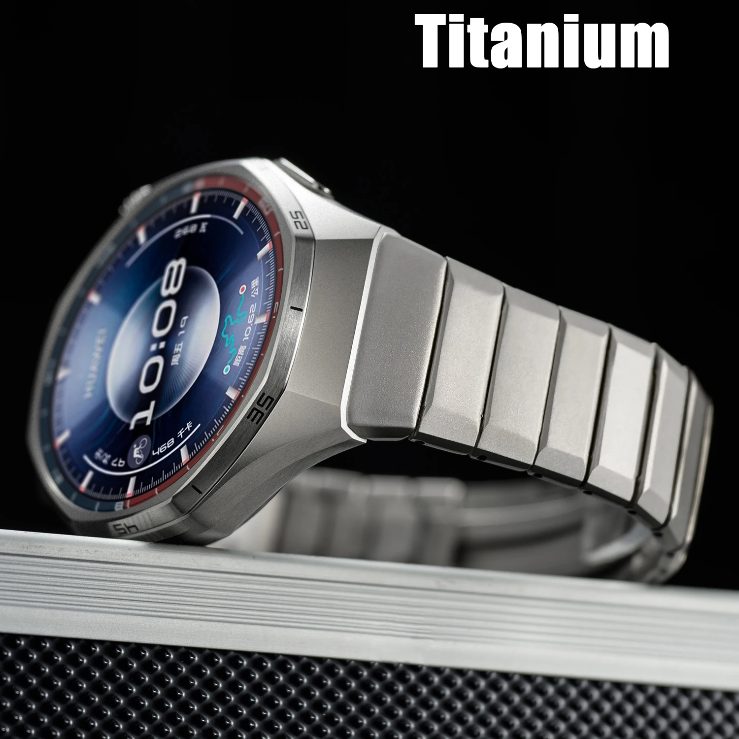 No Gap Luxury Titanium Strap For Huawei Watch GT 6 Pro Metal Bracelet Watchband For Huawei Watch GT6 Pro Watch Strap Accessories