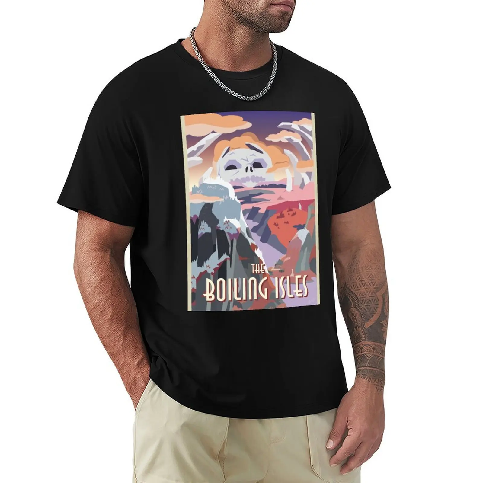 VISIT THE BOILING ISLES - The Boiling Isles T-Shirt Cool Feeling Summer Tee Shirt