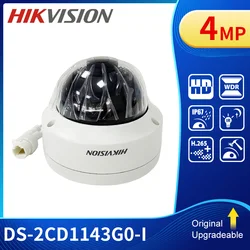 Hik DS-2CD1143G0-I 4MP IP Camera POE Dome CCTV Camera 30m IR Clear Night Vision P2P IP67 IK10