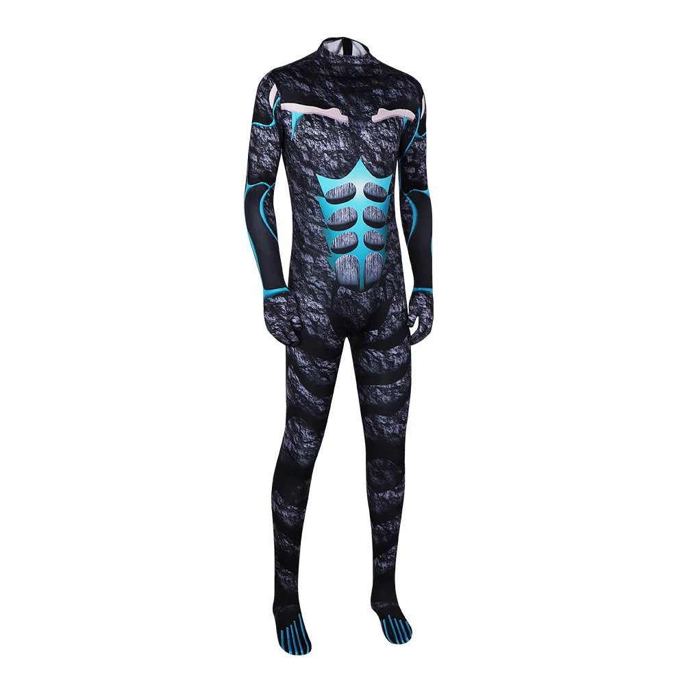 Anime KaiMozambique No. 8 KAFKA HIBINO Cosplay Combinaison pour Adulte, Combinaison de Batterie Unisexe, Masque Trempé, Tenue d'Halloween, Zentai