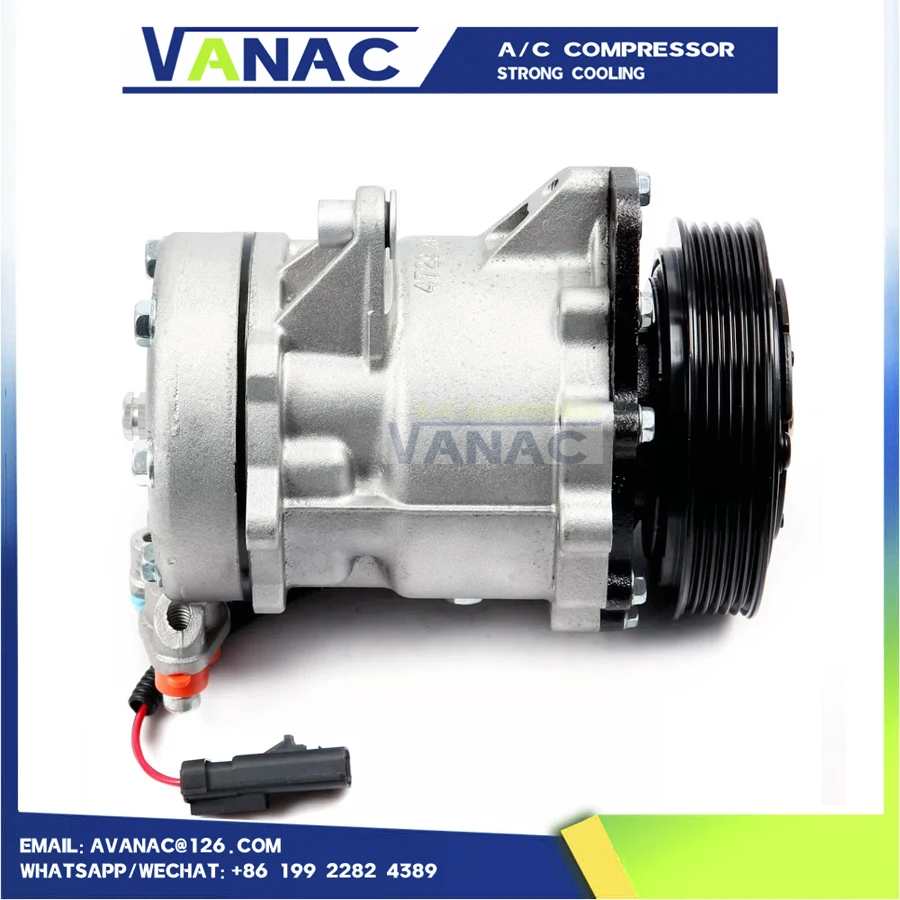 SD7H15 AC Compressor For JEEP LIBERTY 3.7L 2002 2003 2004 2005 55037466AA 55037466AB RX037466A 55037466AC 55037466AE 55037466AG