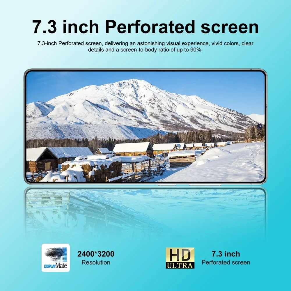 K-Touch Mobiltelefone C26 Ultra Smartphone Android 5G 7,3 HD Handy 22GB 2TB 7800mAh Octa-Core Entsperrt Dual-SIM 16+48MP Kamera – Detail 20